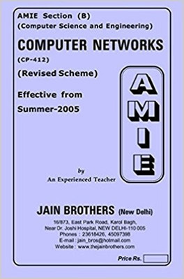 AMIE-Section (B) Computer Networks (CP-412, 422) Computer Science And Engineering Solved And Unsolved Paper(Paperback, Jain Brother)