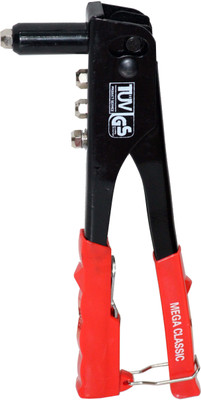 

Digital Craft MEGA Hand Riveter Gun 95 Inch, Pop Rivet Gun, 3 or 32 Inch, 1 or 8 Inch, 5 or 32 Inch, 3 or 16 Inch Rivet Plier Medium Duty Fast Hitting Rivet Gun