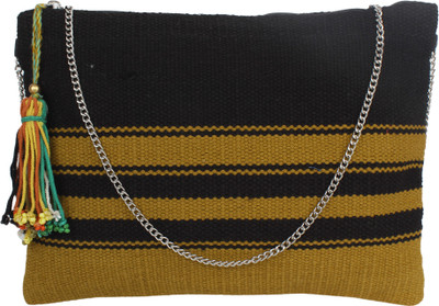 

Diwaah Women Casual Black Cotton Sling Bag