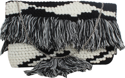 

Diwaah Women Casual Black Cotton Sling Bag