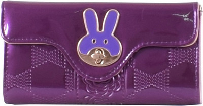 

clothifashion Women Purple PU Clutch