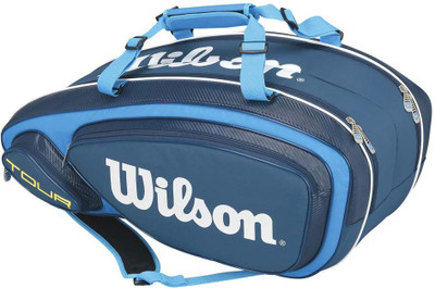 

Wilson TOUR V 15 PACK Kit bag(Blue, Kit Bag)