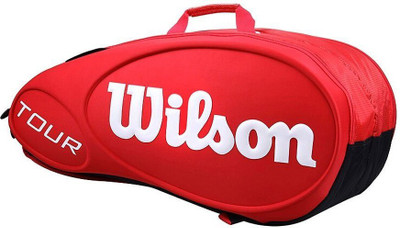 

Wilson Tour Molded 9 Bag(Red, Kit Bag