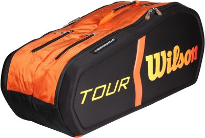 

Wilson Burn Molded 9-Pack KIT BAG KIT BAG(Orange, Backpack)
