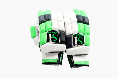 

sh sports SH-PBG Batting Gloves (Free Size, Green, White)