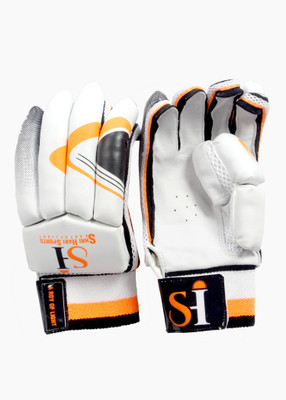 

sh sports SH-PBG Batting Gloves (Free Size, Orange), Orange;white