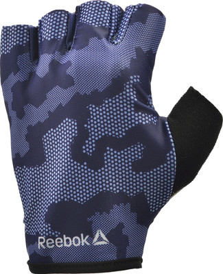 

REEBOK TRAINING FITNESS GLOVE (F) - CAMO PRINT Gym & Fitness Gloves (XS, Multicolor)
