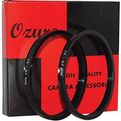 

Ozure Ozure Step Down Ring (72mm - 67mm) Set of 2pc OZUSDR72-67 Step Down Ring(72 - 67 mm)