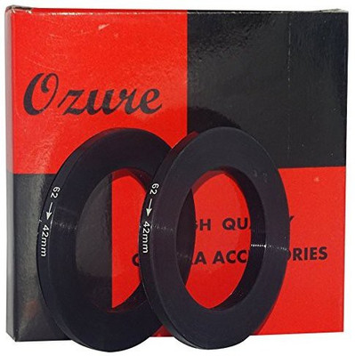 

Ozure Ozure Step Down Ring (62mm - 42mm) Set of 2pc OZUSDR62-42 Step Down Ring(62 - 42 mm)