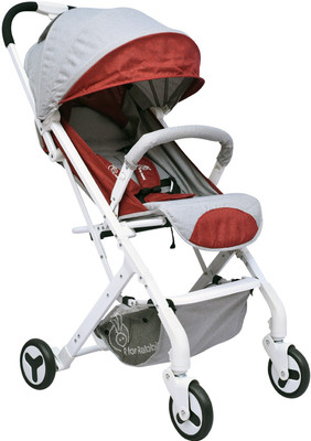 

R for Rabbit POCKET STROLLER - THE MOST PORTABLE STROLLER (RED GREY) Stroller(Multi, Grey)