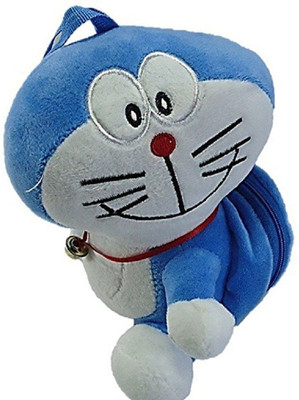 

Bhavya Initiation Cute doraemon Soft Toy with bag For Kids.....medium size - 16 cm(Blue)