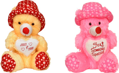 

ANGELS STORE Multicolor Teddy Bear Set of - 55 cm(Multicolor)