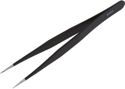 

REYTAIL ESD Safe Antistatic Non-Magnetic Stainless Steel Straight Tweezers - 2 Pieces