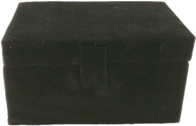 

Addyz 1 rod plain bangle bracelet box case Bangles Vanity Box(Black)