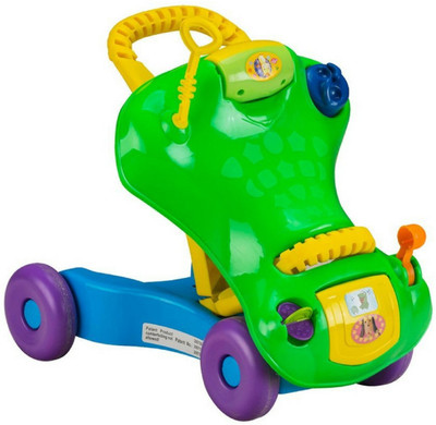 

LuvLap Musical 2-in-1 Walker With Parent Rod(Multicolor)