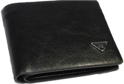 

Rouge Men Black Genuine Leather Wallet(6 Card Slots)