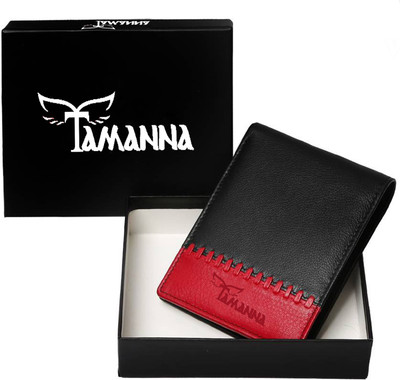 

Tamanna Men Black, Red Genuine Leather Wallet(1 Card Slot)