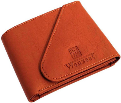 

Wenzest Boys Tan Artificial Leather Wallet(3 Card Slots)