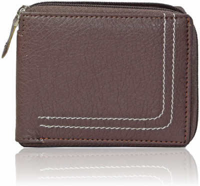 

Accezory Men Brown Artificial Leather Wallet(5 Card Slots)