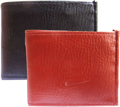 

Poland Boys Black, Red Artificial Leather Wallet(7 Card Slots), Black & tan