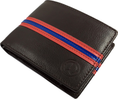 

IzcorpIndia Men Black Artificial Leather Wallet(3 Card Slots), Black;brown