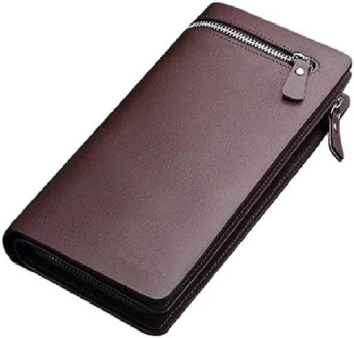 

Contrast Girls Formal, Casual Brown Artificial Leather Wallet(12 Card Slots)