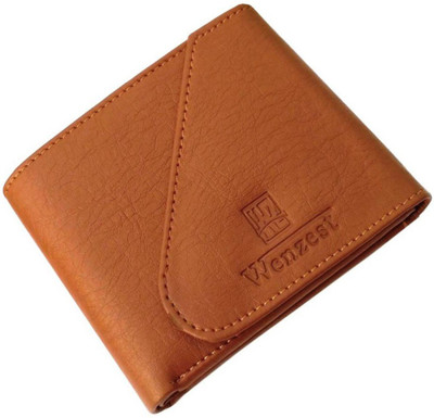

Wenzest Boys Tan Artificial Leather Wallet(3 Card Slots)