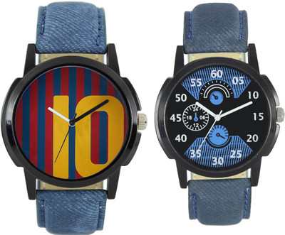 

Codice Mens watches combo of 2 Boss129 Leather Strap Low Price Watch - For Men