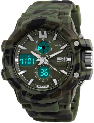 Skmei Army Sports Durable Stylish Water Resistant Watch  - For Boys   Watches  (Skmei)