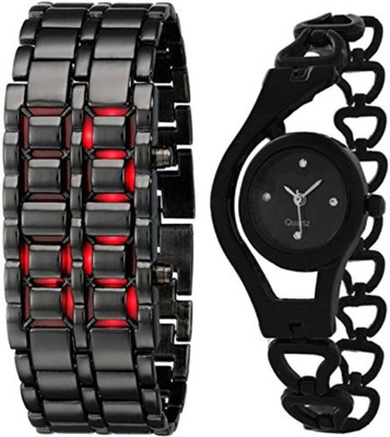 

MVS MVSF1263 Combo Set For Couple Made For Each Other Watch - For Men & Women