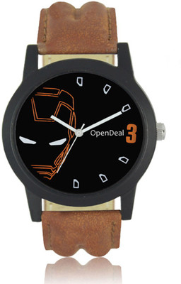

OpenDeal Brown Leather Strap OD004 Boys & Mens Watches Watch - For Men