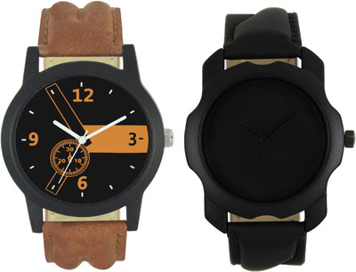 

Codice Mens watches combo of 2 Boss119 Leather Strap Low Price Watch - For Men