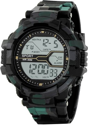 Aviser Army Style WR30M With 7 Night Light Watch  - For Boys   Watches  (Aviser)