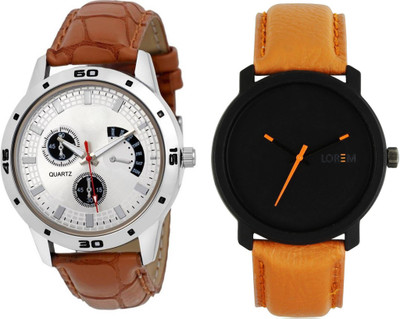 

FabSale MRich Club Set Of Two Combo 020 Watch - For Men & Women