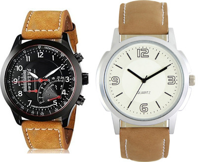 

Codice Mens watches combo of 2 CRNMTR114 Leather Strap Low Price Watch - For Men