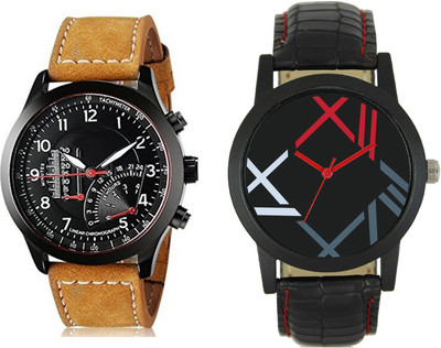 

Codice Mens watches combo of 2 CRNMTR110 Leather Strap Low Price Watch - For Men