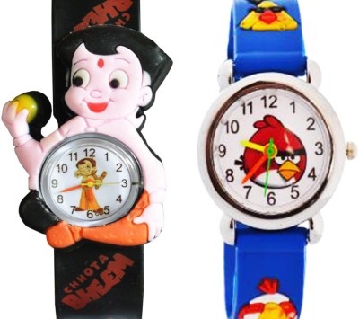 Fashion Gateway CHOTA BHEEM AND ANGRY BIRD (Also best for Birthday gift and return gift for kids) Watch  - For Boys & Girls   Watches  (Fashion Gateway)