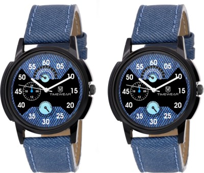 Timewear T7-154BDTG Pack of 2 Watch  - For Men   Watches  (TIMEWEAR)