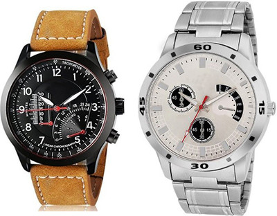 

Codice Mens watches combo of 2 CBZMTR229 Leather Strap Low Price Watch - For Men