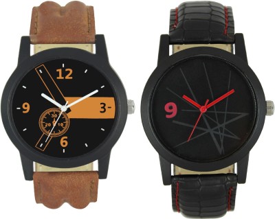 Codice Mens watches combo of 2 Boss105 Leather Strap Low Price Watch  - For Men   Watches  (Codice)