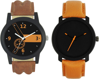 

Codice Mens watches combo of 2 Boss117 Leather Strap Low Price Watch - For Men