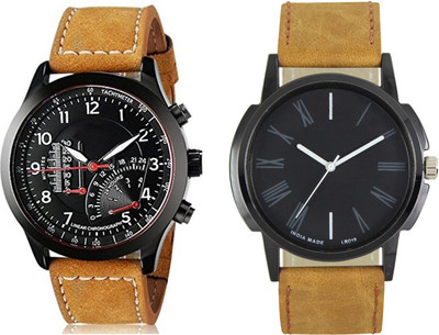 

Codice Mens watches combo of 2 CRNMTR117 Leather Strap Low Price Watch - For Men