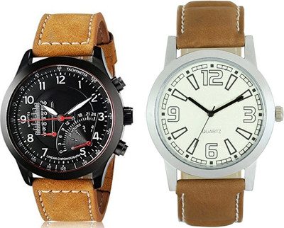 

Codice Mens watches combo of 2 CRNMTR113 Leather Strap Low Price Watch - For Men