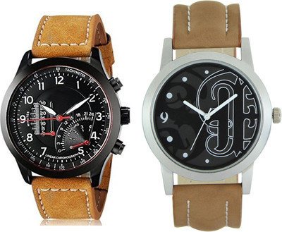 

Codice Mens watches combo of 2 CRNMTR112 Leather Strap Low Price Watch - For Men