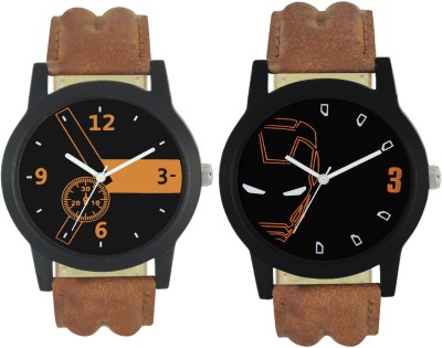 Codice Mens watches combo of 2 Boss102 Leather Strap Low Price Watch  - For Men   Watches  (Codice)