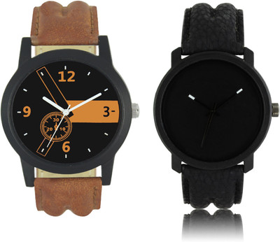 

Codice Mens watches combo of 2 Boss118 Leather Strap Low Price Watch - For Men