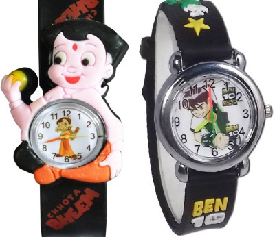 Fashion Gateway CHOTA BHEEM AND BEN10 (Also best for Birthday gift and return gift for kids) Watch  - For Boys & Girls   Watches  (Fashion Gateway)
