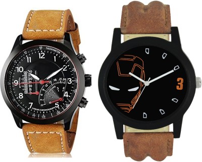 Codice Mens watches combo of 2 CRNMTR103 Leather Strap Low Price Watch  - For Men   Watches  (Codice)