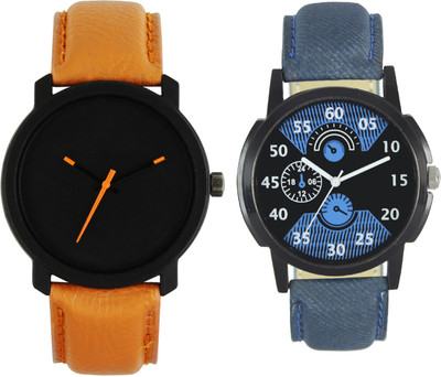 

Codice Mens watches combo of 2 Boss139 Leather Strap Low Price Watch - For Men