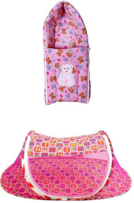 

SpringLoom 3 IN 1 SLEEPING BAG & PREMIUM BABY FOLDABLE MOSQUITO NET (BABY GIFT COMBO) 43 (Multicolor)(Multicolor)